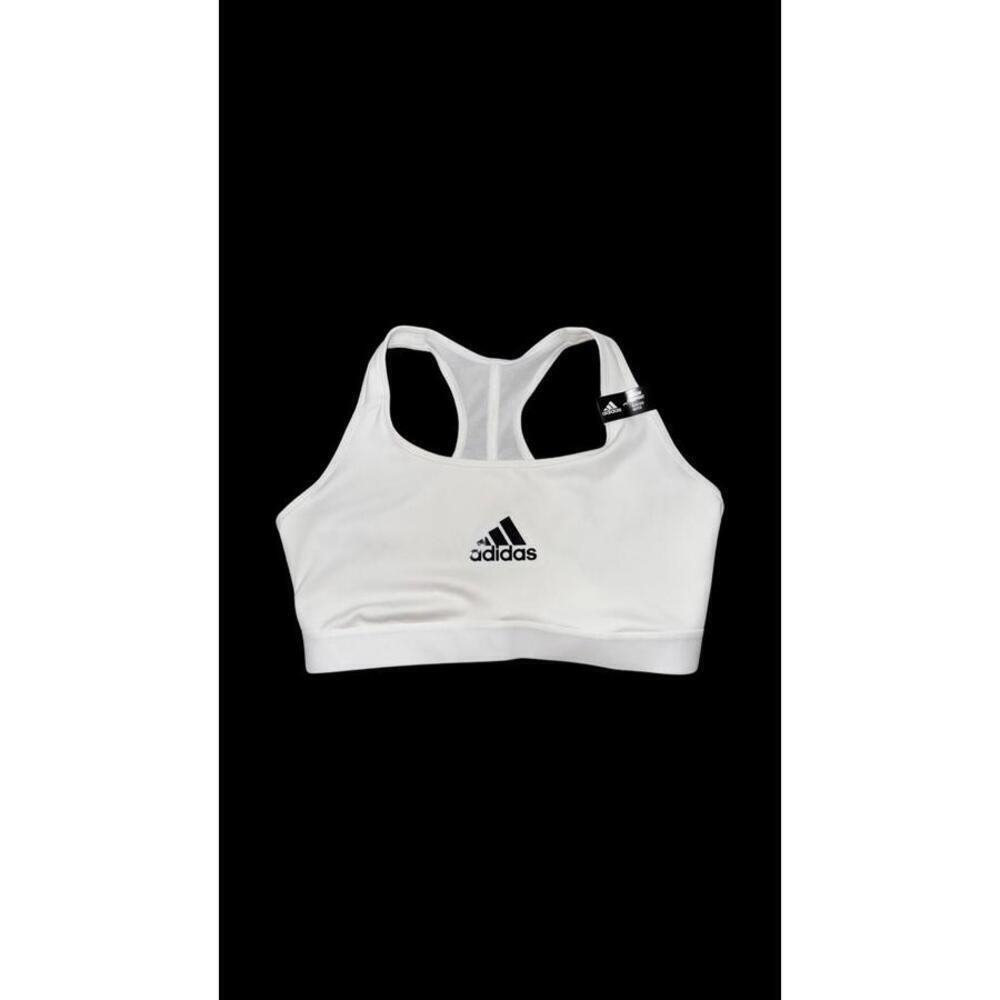 Adidas Women's Powerreact Training Medium Support Size MDD White New - Picture 3 of 4